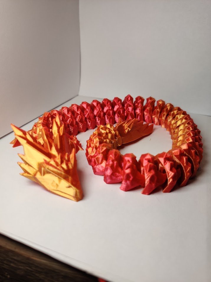 large articulated dragon