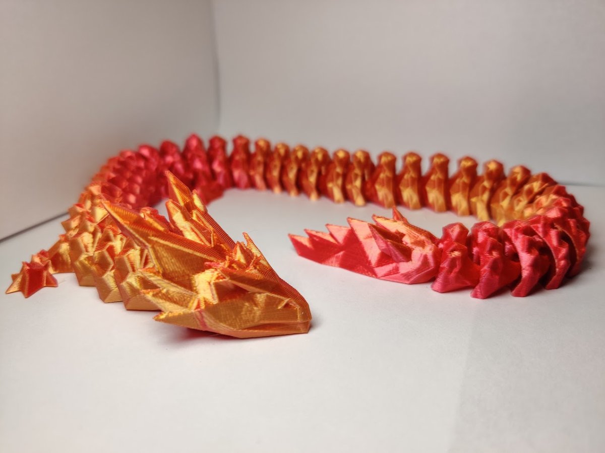 large articulated dragon