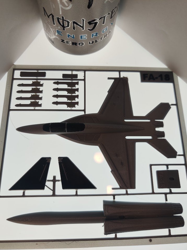 F-18 kit card